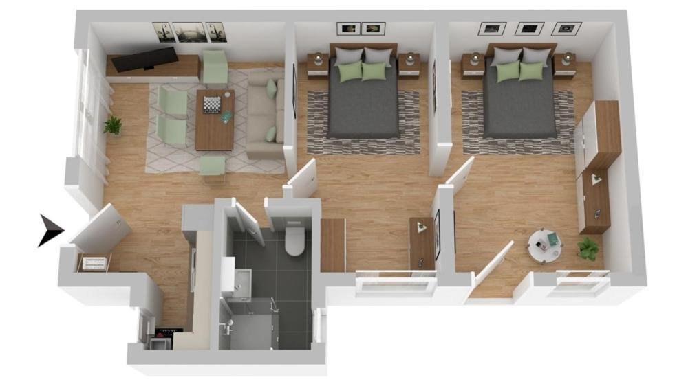 Bungalow-Park Ostseenordstern Wustrow  Dış mekan fotoğraf